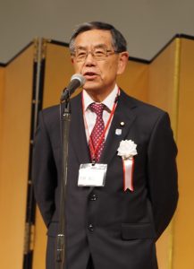 実行副委員長で綱島地区連合自治会の佐藤誠三会長が開会の辞を述べました