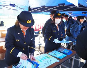 1500枚用意したパンフレットは全てなくなったとのこと